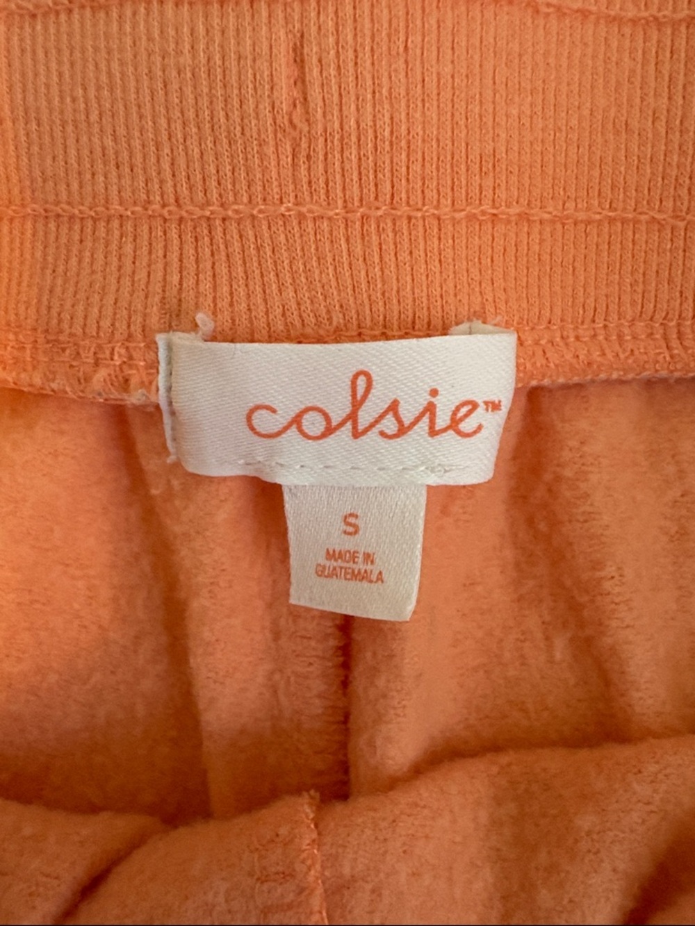 Colsie Coral Drawstring Athletic Shorts S inseam 2.5 inches from target - Picture 3 of 3